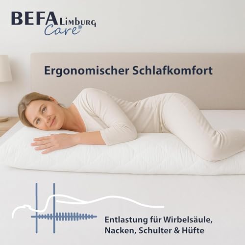 Traversin ergonomique alignement dos oreiller dormeur latéral 900g - 6