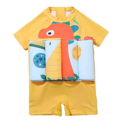 Combinaison flottante pour garçons et filles idéale pour les après-midis à la plage jaune L