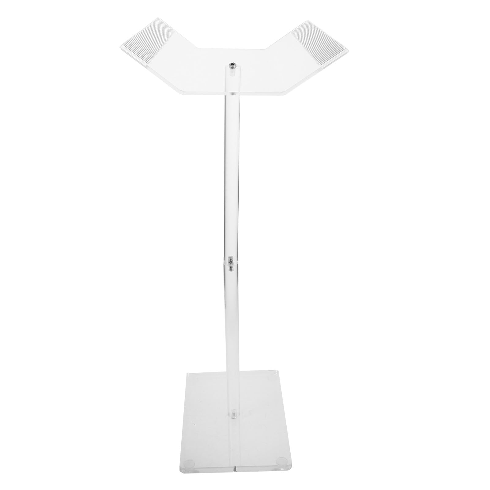 Soporte para pelucas de acrílico transparente e higiénico fácil de limpiar