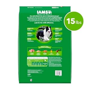 IAMS Proactive Health Minichunks Adult Dry Dog Food with Real Chicken and Whole Grains 15 lb Bag