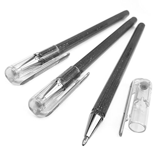 Pentel Hybrid Dual Metallic Gel Rollerball Pen (3-Pack)