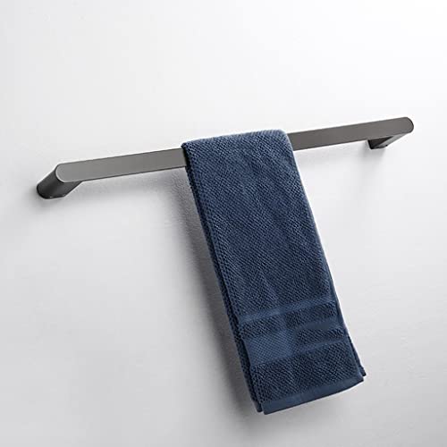 Rail porte-serviettes moderne gris pour optimiser votre douche - 3