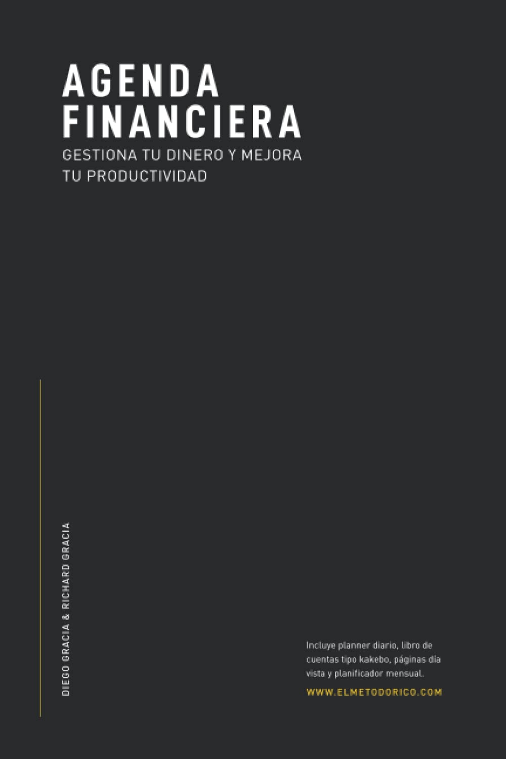 AGENDA FINANCIERA: Gestiona tu dinero y mejora tu productividad. Incluye planner diario, libro de cuentas tipo kakebo, páginas día vista y planificador mensual.