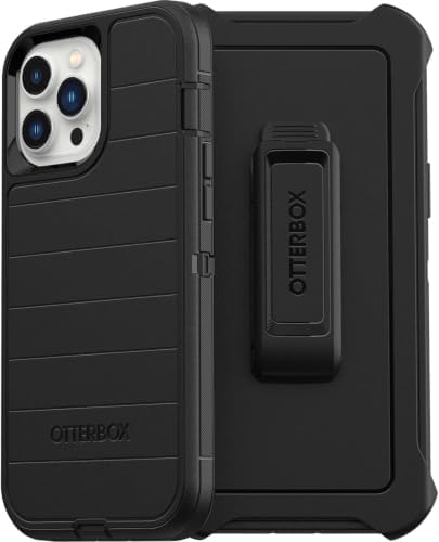 OtterBox iPhone 13 Pro Max & iPhone 12 Pro Max Defender Series Case - Black