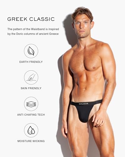 SALIGIA Mens Underwear Jockstraps for Men Pack of 4 Cotton Underwear for Men2