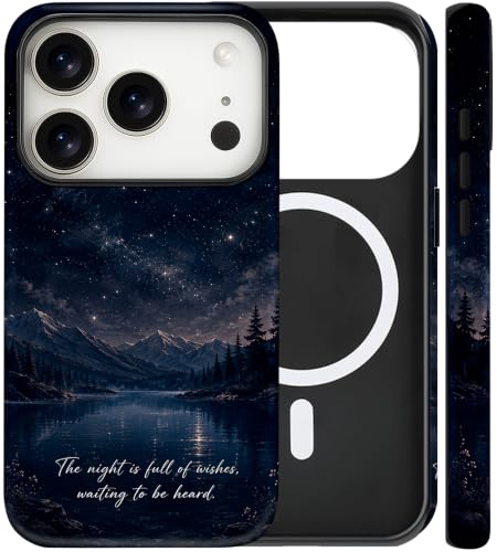 Coque rigide iPhone 17 Pro Max paysage de forêt premium