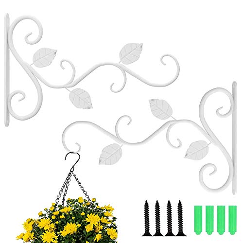 Lepidi 2 Stück Blumenampel Halterung, Laterne Wandhalter Aus,...