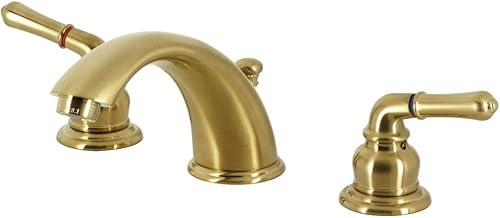 Miniatura 10 de Kingston Brass KB961 Magellan - Grifo de baño amplio, centro ajustable de 8 pulgadas, cromo pulido Cromo pulido,Cobrizo cepillado,Oil Rubbed