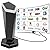 TV Antenna Indoor - 2026 Upgraded HD Digital Antenna for Smart, 360° Long Range Reception Supports 4K 1080P, TV Antenna for Local Channels in Crystal Clear, Easy Installation