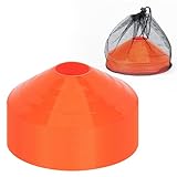 CARTMAN 24 Pack Disc Cones Agility Soccer Cones with Carry Bag, Sports Training Cones for Soccer Practice, Skating, Football, Basketball