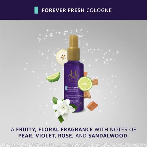 Hydra Forever Fresh Pet Cologne, Finishing Cologne for Dogs and Cats, Grooming Spray, 4.4 Ounces