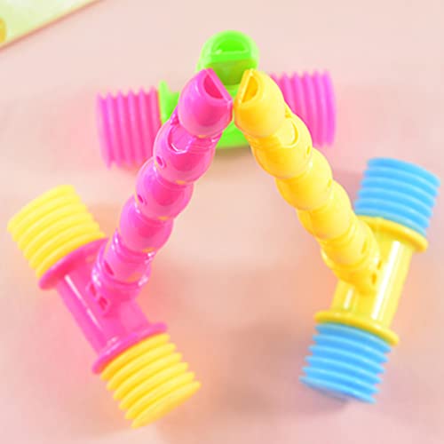 Image of Toyvian 12 Pack Toddler Hammer Toys Soft Plastic Squeaky Sound Hammer Toy for Kids Ages 1-4 Party Favors and Outdoor Play