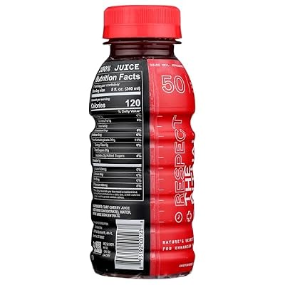Cheribundi Energy Drink, Cherry Juice, 8 Ounce (Pack of 12)