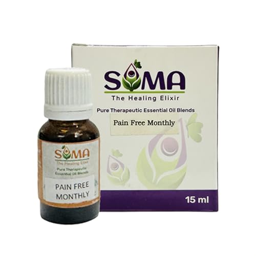 Image of Pain-Free Monthly Oil | 15 ml | Natural Essential Oil for Menstrual Comfort | Aromatherapy for Relaxation |