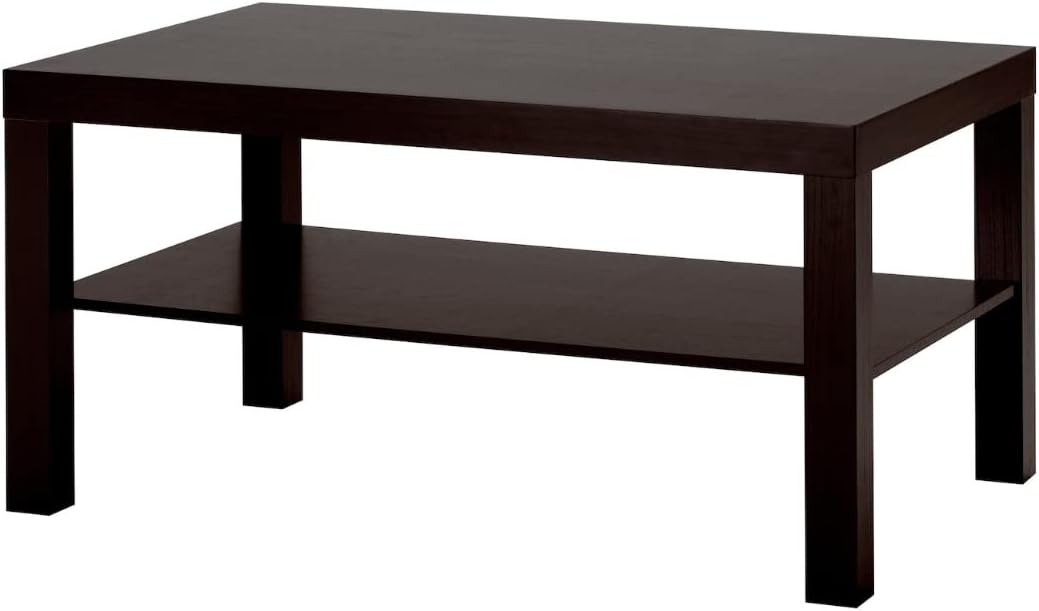 Ikea Lack Sofa Table, Black, Brown, 90 x 55 cm