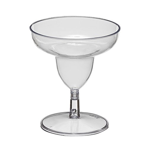 Party Essentials Miniware Mini Plastic Margarita Glasses, Clear, Pack Of 12 #TOP2