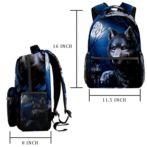 Sac à dos loup ergonomique et étanche pour les cours et trajets