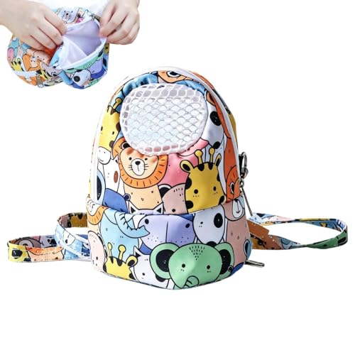 Bolsa de transporte para hámster y mascotas pequeñas en formato de viaje compacto 2
