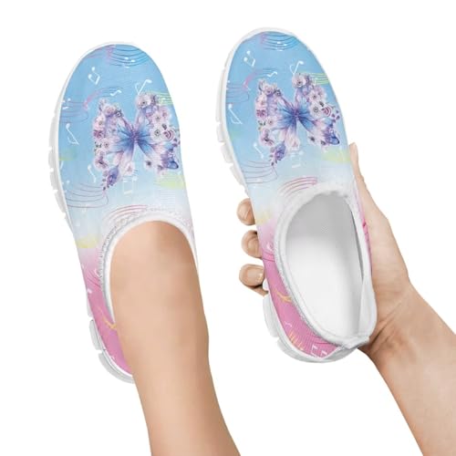 Kids Sneakers Boys Slip on Shoes Mesh Comfort Walking Loafers Girls Lightweight Hiking Tennis Running Sport Sneakers3