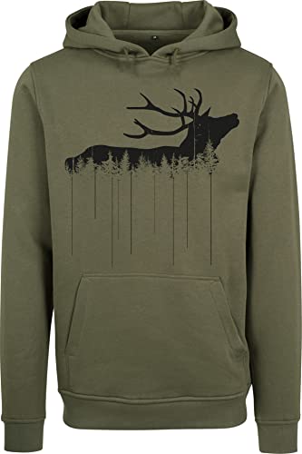 Baddery Jäger Pullover Herren - Waldhirsch - Jagd Geschenk Männer -...