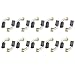 Aexit 10 Pcs Electrical equipment Spring Type Electric Drill Motor Carbon Brushes 5/8