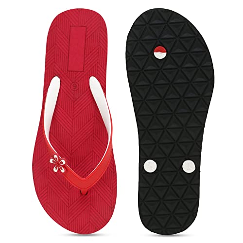 Image of TWOSOFT Women Slipper Stylish Comfortable Lightweight Soft Flaxsible Casual Flip Flop /Girls fancy chappal