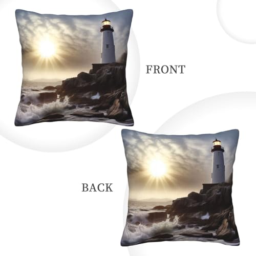 Housse de coussin en velours côtelé décorative 50 cm - 5