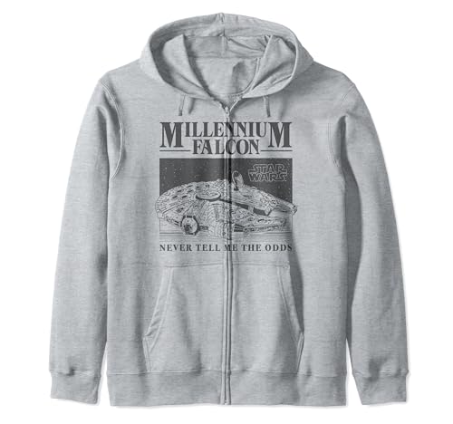 Sweat Millennium Falcon Star Wars imprimé premium coupe ajustée et finitions soignées