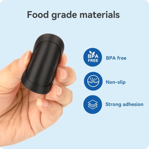 Image of Silicone Bottoms for YETI Rambler Bottle 12 /18 oz, Stanley Cup (2.28 inch 58mm) | 6 Pack Anti-Slip Rubber Pad, Scratch & Noise Reducing, Rubber Bottom Protective, BPA-Free, for Tumbler & Water Bottle