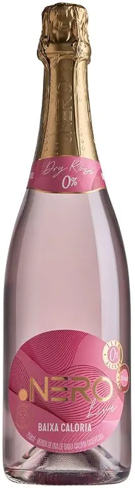 Ponto Nero Live Zero Rosé Sem Álcool 750ml – Espumante Rosé Zero Álcool Baixa Caloria Casa Valduga®