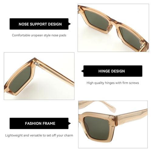 Lunettes de soleil polarisées hommes d'une élégance grand format unique - 3