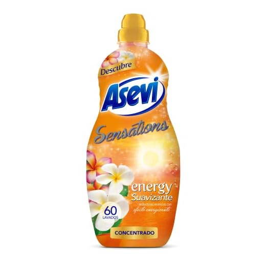Suavizante Asevi Sensations Energy 60 dosis