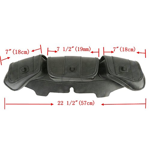Bolso para parabrisas 3 compartimentos para Harley miniatura 2