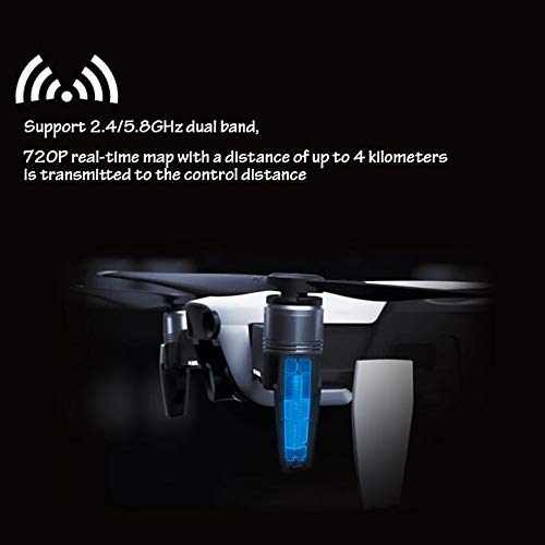 GPS-Drohne, 720P HD WiFi Camcorder RC Drone Fernbedienung Quadcopter Headless-Modus Funktion und Lange Steuerbereich… – Bild 3
