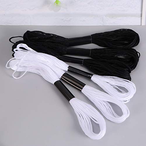 EXCEART 100 Rolos de Fio Bordado Ponto Cruz Fio Amizade Pulseiras Artesanato Fio Costura Diy Fazendo