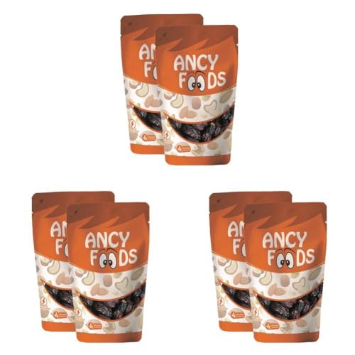 Image of Ancy Foods Dried Fruits Nuts And Seeds (Lal Khajoor /Red Dates, 500g (2x250g)) (Pack of 3)
