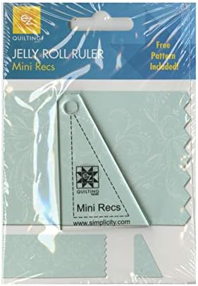 Ez Quilting Simplicity Jelly Roll Ruler Mini Acrylic Template Mini Recs Amazon Ae Arts Crafts