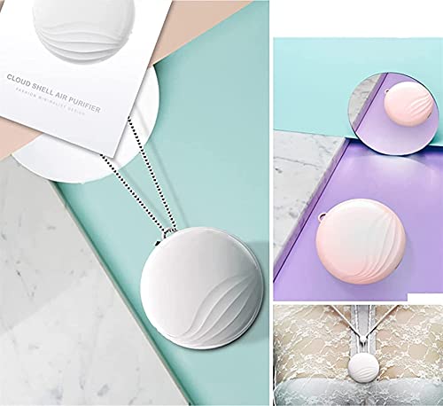 Purificateur d'air de cou blanc avec générateur d'ions négatifs portable
