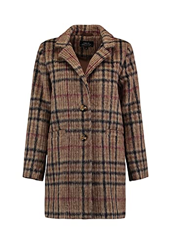 Hailys Damen Jacke Kurzmantel kariert Semy mit Reverskragen PG-1911053-3...