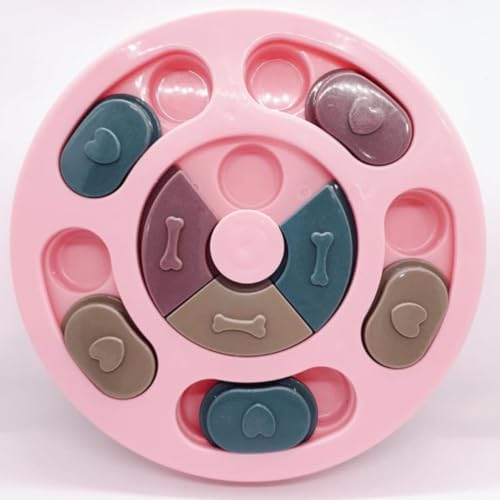 Genérico Puzzle Interativo para Cães - Estimulação Mental - Rosa ...
