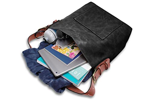 Image of Joy Susan Womens Faux Leather: Hobo 2-in-1 Handbag