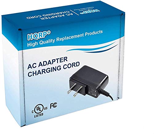 Hqrp Ac Adapter Charger Works With Vxi Blue Parrott 203664 052030 502030 Blueparrott B250-Xt, B250-Xt+ Wireless Bluetooth Headset, Roadwarrior, Blue-Parrot Pl602030 Power Supply Cord Ul Listed #TOP3
