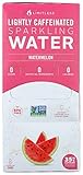 Limitless Lightly Caffeinated Sparkling Water, Watermelon, 12 Fl Oz (Pack of 8)