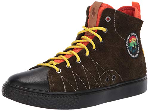 Preisvergleich Produktbild Polo Ralph Lauren Herren Delaney Turnschuh, Deep Olive, 41 EU