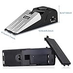 Meichoon Alarm Door Stopper Wedge Jammers for Inside 120db Loud Anti-Theft Portable Windproof for Home Hotel Intruder Alert Detection Security Personal Protection Travel Safety Tools (3) - Image 2