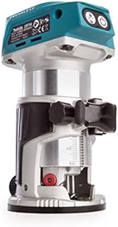 Makita DRT50ZJ 18V Li-Ion LXT Brushless Router Trimmer Supplied In A Makpac Case - Batteries And Charger Not Included