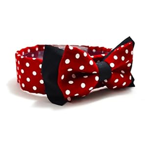 That Dog in Tuxedo The Minnie Mouse Dog Bow Tie Bowtie (Size – XL)