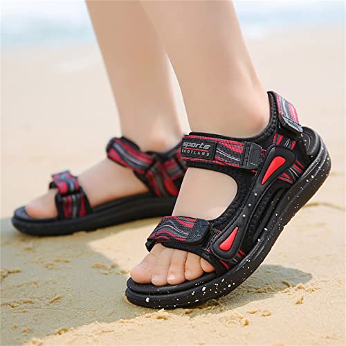 Boys Sports Sandals Kids Outdoor Hiking Beach Open Toe Lightweight Breathable Non Slip On Sandals for Toddler2