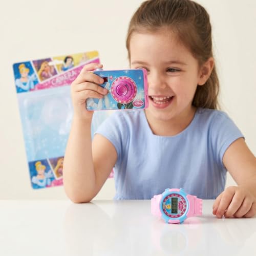 GHAZAL children's digital clock toy with a Disney princess design.