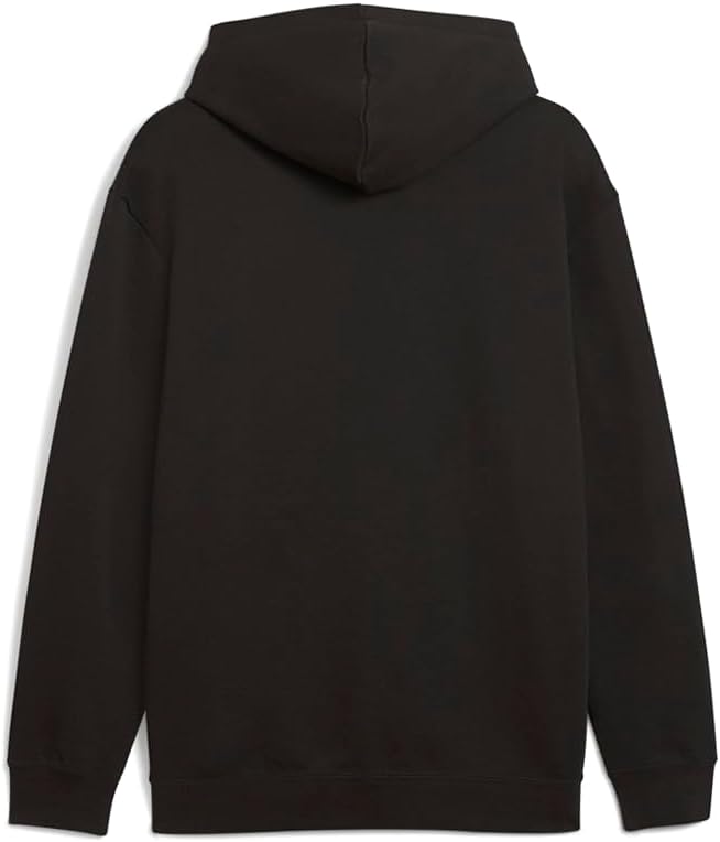PUMA Mens Essentials Double Up Hoodie Athletic Outerwear Casual - Black - Image 3